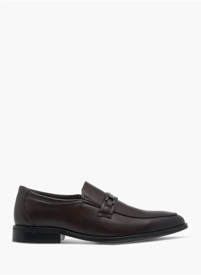 ال بي ال من شو اكسبرس Mens Metal Accent Slip-On Loafers