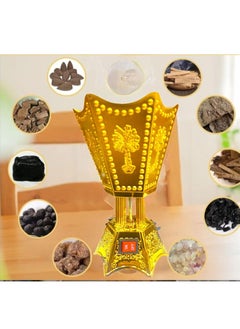 Generic Portable Electric Incense Burner. Antique Arabic Resin and Oud Incense Holder, Aromatherapy Diffuser for Yoga, Spa, Aromatherapy, Home and Office Decor (Black Ball Incense Burner)  - Image 2