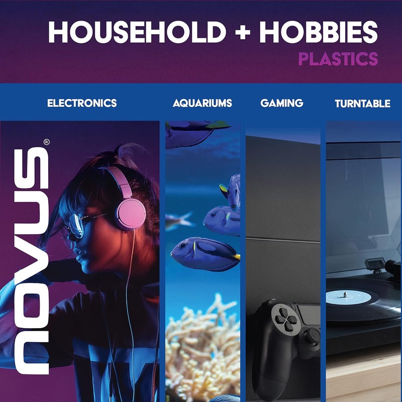 NOVUS 7020 | Plastic Clean & Shine #1 | 8 Ounce Bottle - Image 5