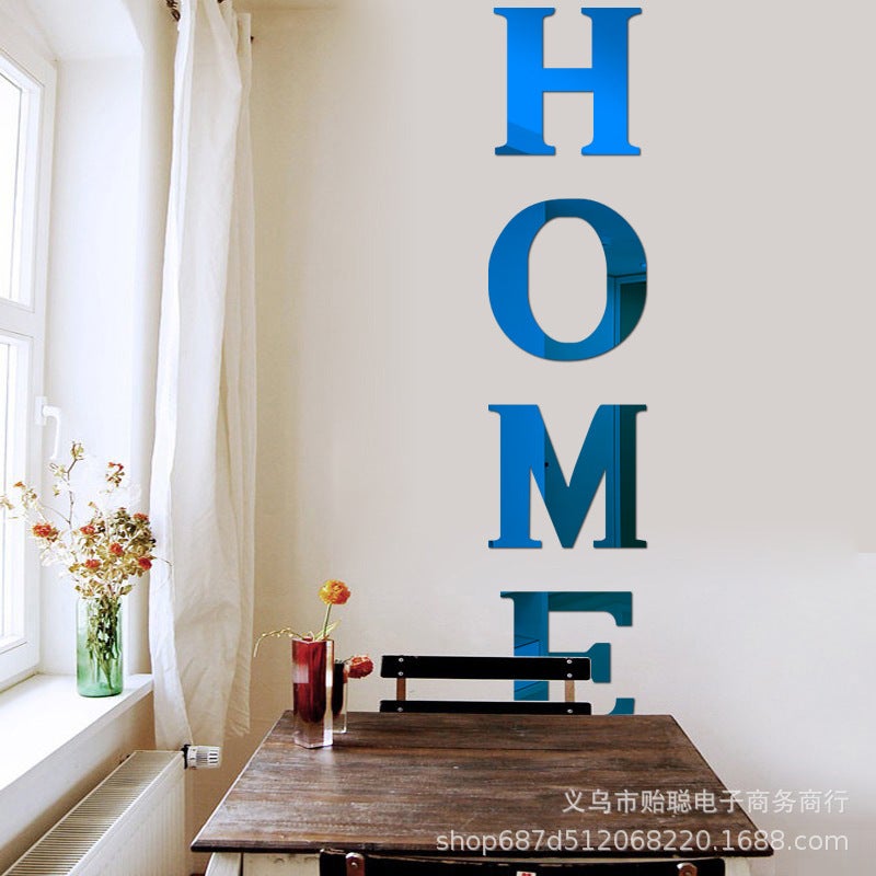 Home Mirror Wall Sticker 3D Stereo Two Sizes 23X22Cm+30X28Cm (178G) - Image 3