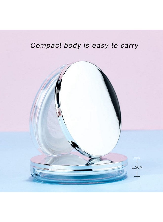 Yinhing Refillable Loose Powder Box3G Empty Reusable Plastic Container With Powder Puffportable Makeup Case For Storing And Dispensing Loose Powder - Image 2