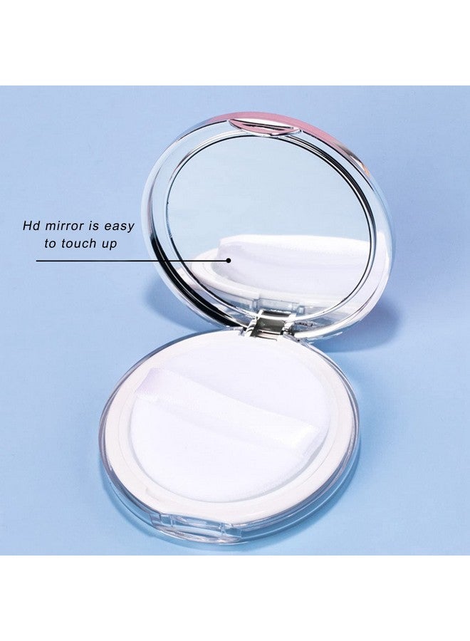 Yinhing Refillable Loose Powder Box3G Empty Reusable Plastic Container With Powder Puffportable Makeup Case For Storing And Dispensing Loose Powder - Image 5