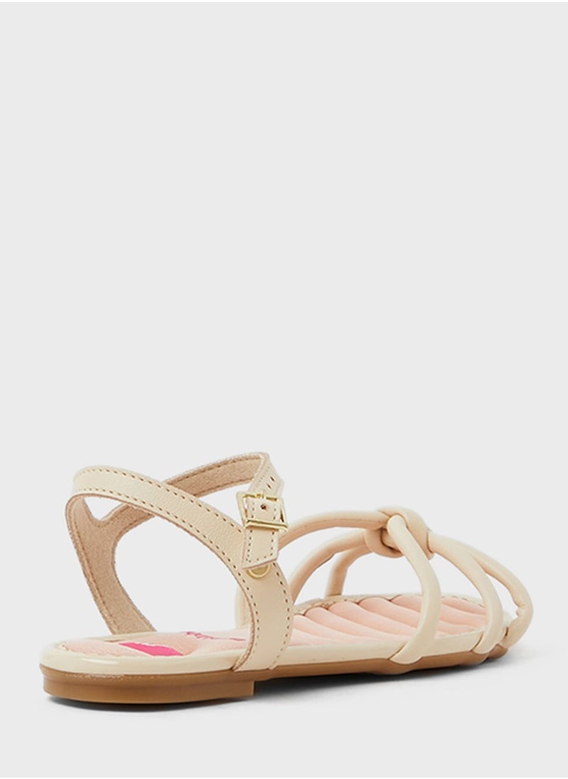 MOLEKINHA - Youth Novalee Back Strap Sandals - Image 1