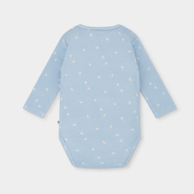 myko kids Panda Long Sleeve Bodysuit