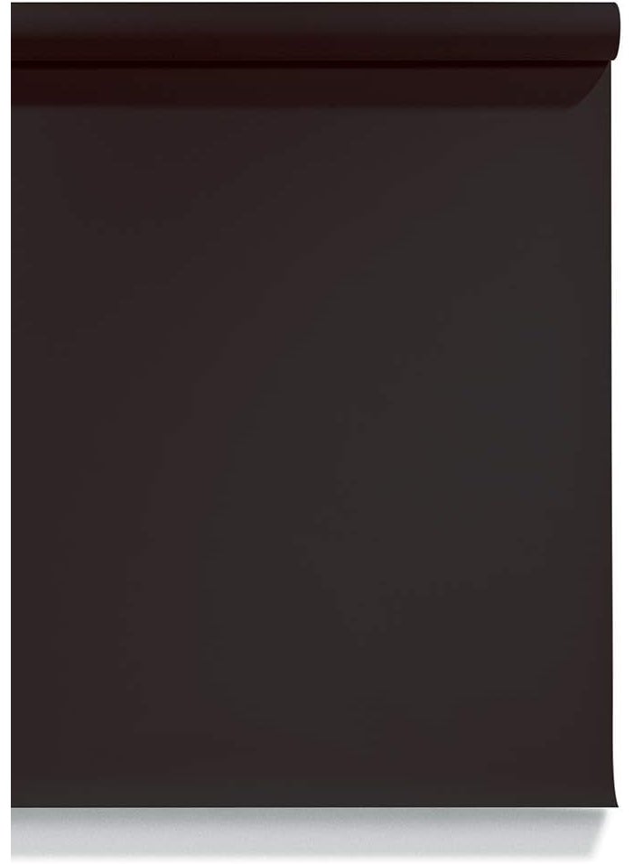 PROMAGE Jet Black Paper Background PM PB44 – 2.72 x 11m Seamless Photography Backdrop for Studio & Video Shoots - Image 1