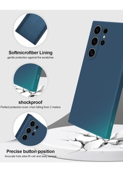 Houmt Samsung S25 Ultra Case Cover Liquid Soft Silicone Gel Rubber Galaxy S25 Ultra Cover Anti Scratch Shockproof Protective Phone Case for Samsung Galaxy S25 Ultra 6.8 Inch  - Image 4