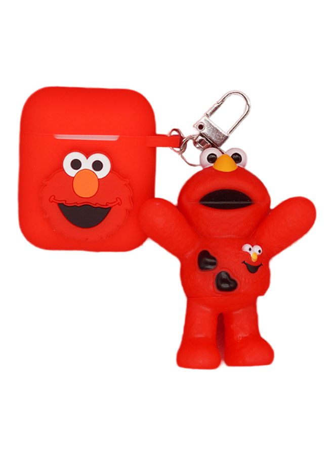 Protective Case For Apple AirPods 1/2 Red/White/Black - Image 1