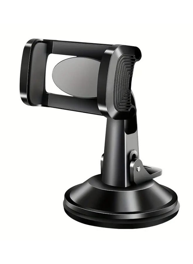 ELTRAZONE 360° Rotatable Magnetic Car Phone Mount with Strong Grip – Universal Dashboard Holder Compatible with iPhone and Android Smartphones – Adjustable Magnetic Holder for Secure, Hands-Free Use While Driving – Easy Installation and Durable Design - Image 1