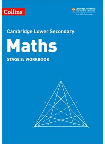 null - Lower Secondary Maths Workbook Stage 8 Collins Cambridge Lower Secondary Maths - Image 1