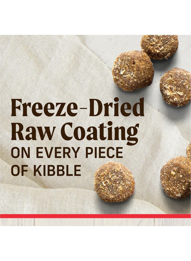 ميريك طعام الكلاب الطبيعي عالي البروتين من ميريك هيلثي جرينز، مُجفف بالتجميد، خام، مُغلف، لحم بقري وأرز بني - كيس 10.0 رطل - Image 2