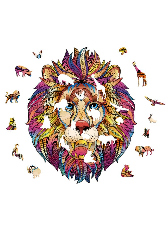 Koala Puzzle Shaped Wooden Puzzle Custom Animal Shape Puzzle Irregular Three-dimensional Toy Manufacturers-Color:Koala (trumpet) - Image 2