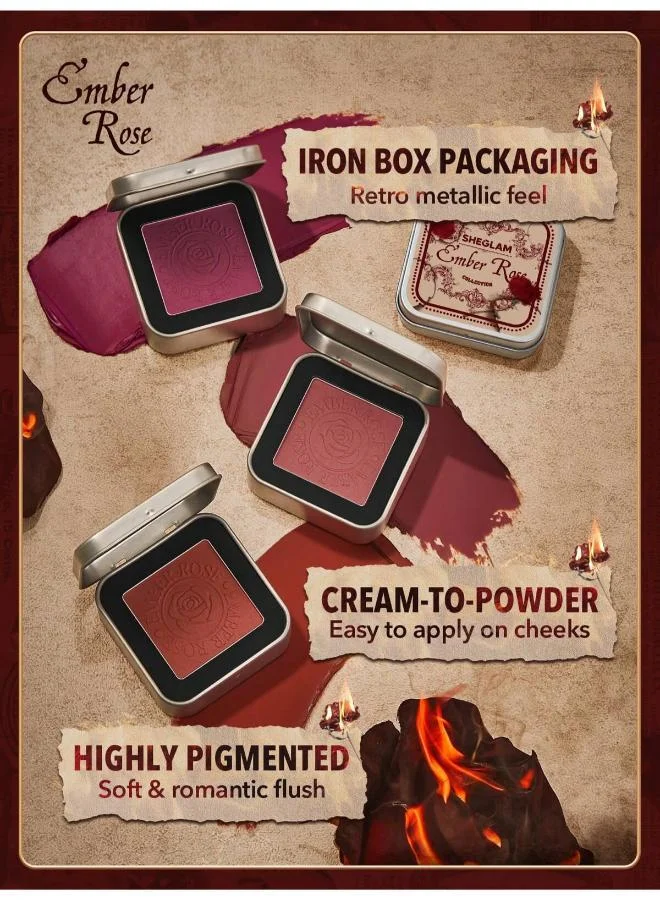 شيجلام Sheglam Ember Rose Eternal Flame Crm Blush-Love Language