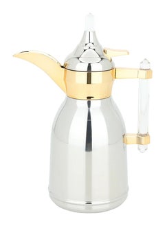 Alsaif Gallery Tamim Dallah Elegance and Originality Silver With Transparent Handle 0.6 liters  - Image 1