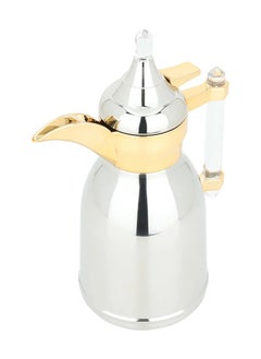 Alsaif Gallery Tamim Dallah Elegance and Originality Silver With Transparent Handle 0.6 liters  - Image 2