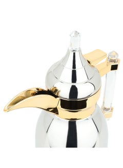 Alsaif Gallery Tamim Dallah Elegance and Originality Silver With Transparent Handle 0.6 liters  - Image 3