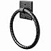 Monarch Abode 19131 Matte Black Hand Hammered Towel Ring - Image 2