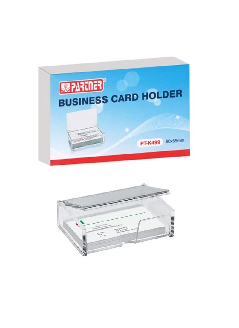 PARTNER حامل بطاقة العمل 90x55 ملم 
