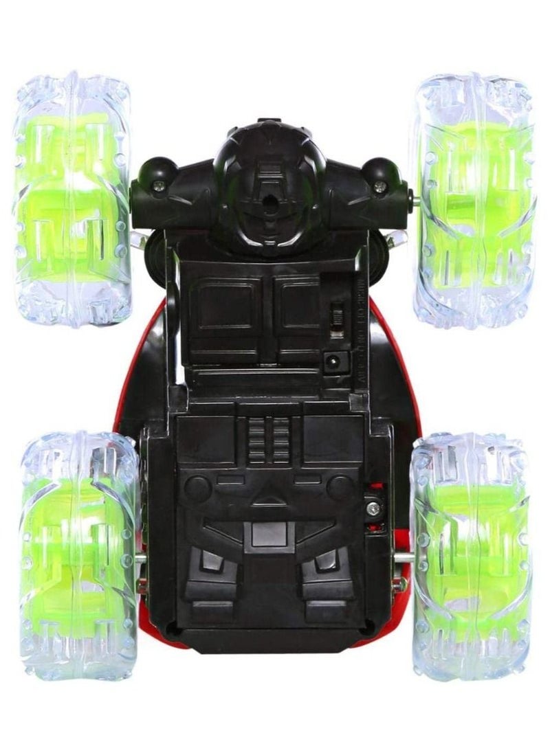 ACLIX Kids Rechargeable Remote Control Stunt Race Car High Speed Rotating  - Image 3