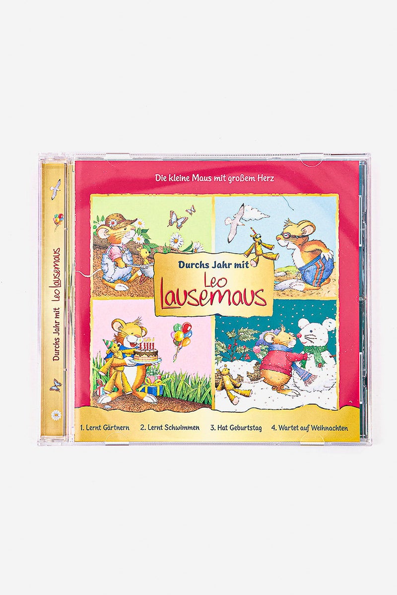 Tchibo Through The Year With Leo Lausemaus CD, Red and Gold - Image 4
