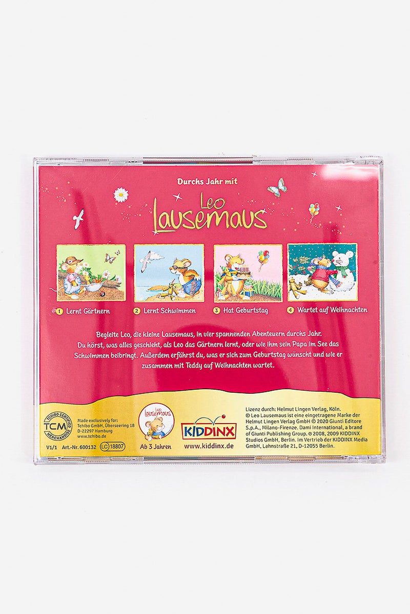 Tchibo Through The Year With Leo Lausemaus CD, Red and Gold - Image 5