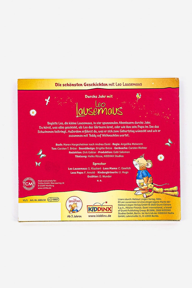 Tchibo Through The Year With Leo Lausemaus CD, Red and Gold - Image 2
