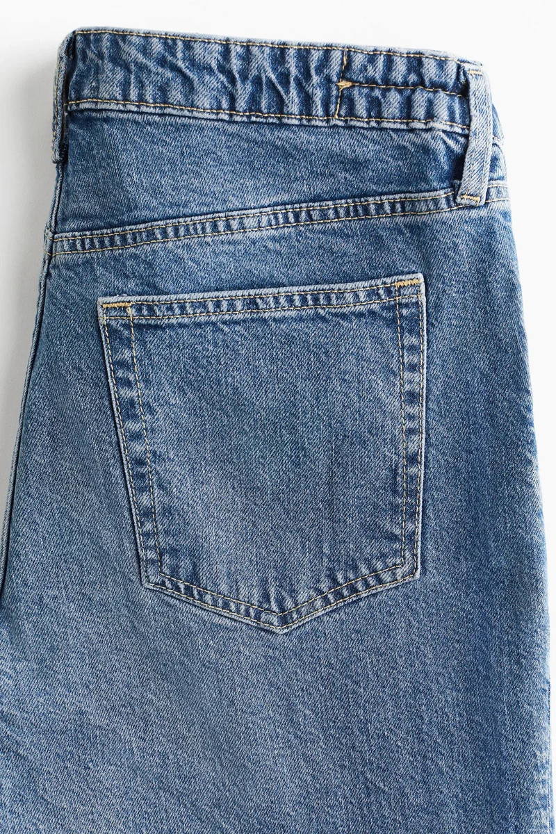 اتش اند ام جينز ماما بخصر منخفض وقصة ساق مستقيمة لفترة الحمل والولادة