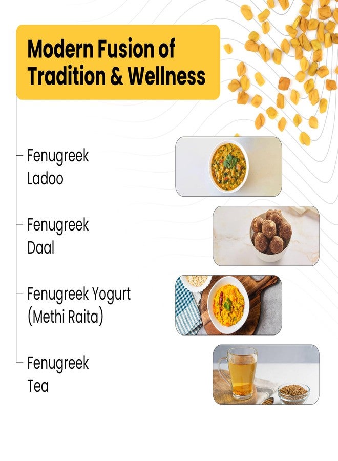 Ramaroma Fenugreek (Methi) Seeds Whole 5.1oz 144g Jar, Trigonella foenum graecum ~ All Natural | Vegan | Gluten Friendly | Non-GMO | Indian Spices & Masala, used in cooking & Ayurvedic spice - Image 5