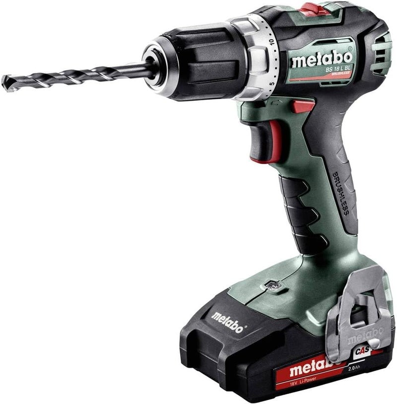 Metabo Cordless Drill BS 18 L BL with Lithium Ion Battery - Image 1