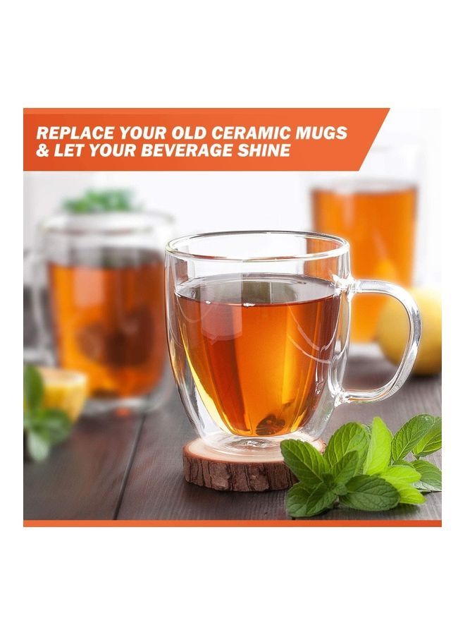 NIBEMINENT Set Of 2 470 Ml Large Coffee Mugs multicolour 470mm - Image 4