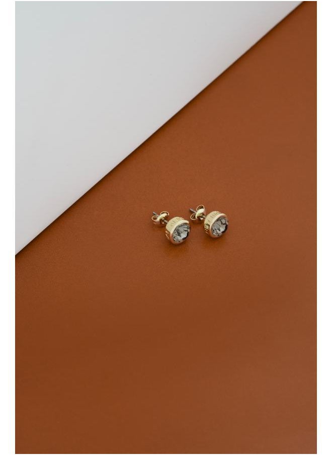 Karen Millen Logo Stud Earring  - Image 3