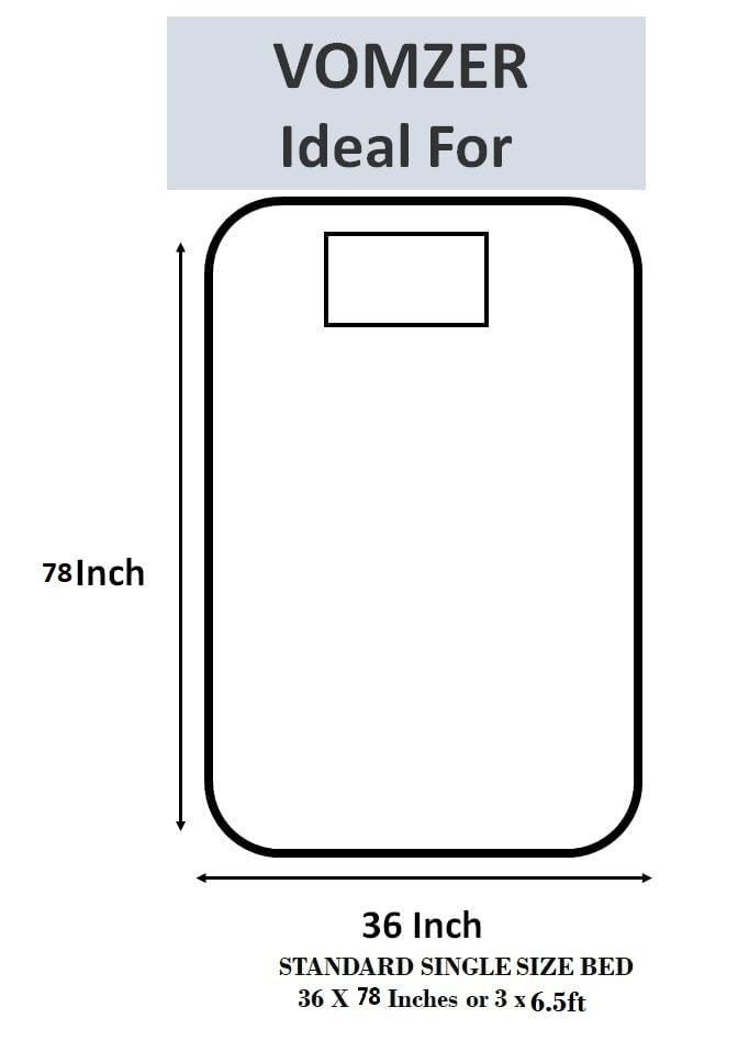 RRC Polycotton Elastic Fitted Bedsheet for Single Bed 36x78 Inches with 1 Pillow Cover Soft and Durable Fabric - Image 5
