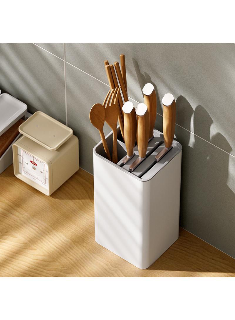 Multi functional household kitchen knife and tableware storage rack  - Image 3