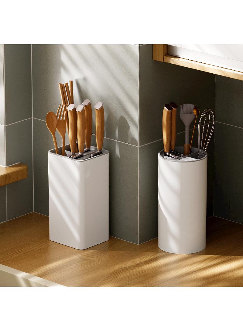 Multi functional household kitchen knife and tableware storage rack  - Image 4