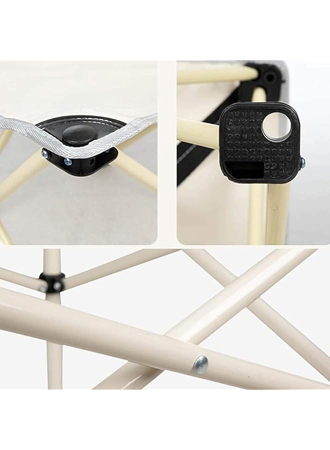 Toby's Camping Ultralight Portable Folding Light Aluminum Chair with Nylon Seat and Lightweight Carrying Bag for Outdoor Travel (39x39x65cm) - Image 5