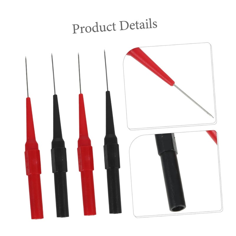 Diverse operation compatible 20pcs Back Probe Insulation Tester Non-Destructive Electrical Circuit Testing Tool for Car Diagnostics Precision Probing Needles for Multimeter Use Storage burden minimized build Wide range usage design Practical design alternatives Consistent steady quality Varied available picks Remote village delivery cover Cost effective global grade quality Matte anti slip finish Stable domestic stock Safe silicone build Foldable User feedback upgraded quality Multi-purpose fine material Assorted trendy color picks Balanced weight Diverse requirement fit Durability boosted processed material Labor saving All storage space compatible Easy clean surface Priority based order prep All consumer tier purchase options Global flexible assemble picks Multi-style matching design - Image 2