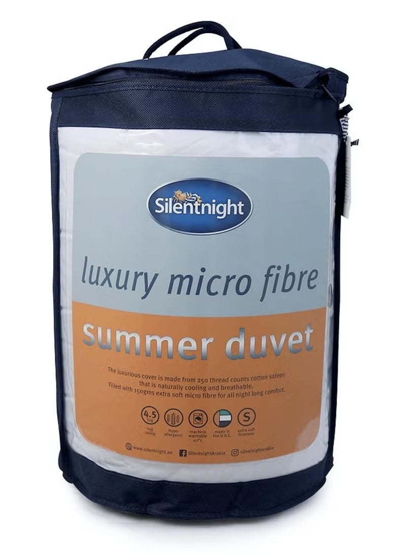 سايلنت نايت لحاف صيفي فاخر من الألياف الدقيقة