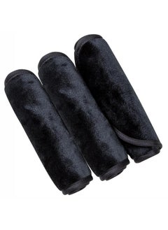 PleasingCare Makeup Remover Cloth Cleansing Towel - Chemical Free - Move Makeup Instantly with Just Water (3 Black)  - Image 1