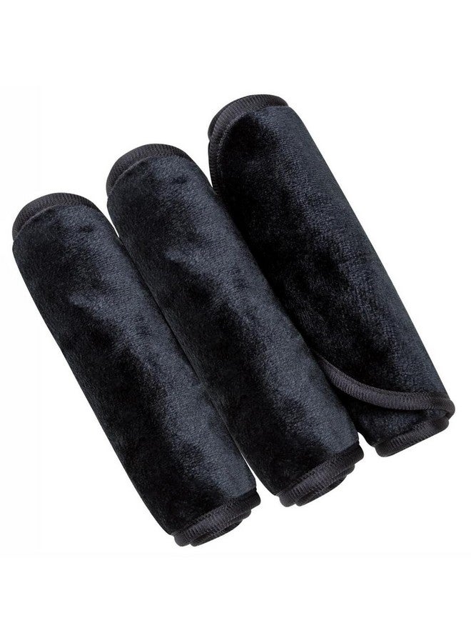 PleasingCare Makeup Remover Cloth Cleansing Towel - Chemical Free - Move Makeup Instantly with Just Water (3 Black) - Image 1