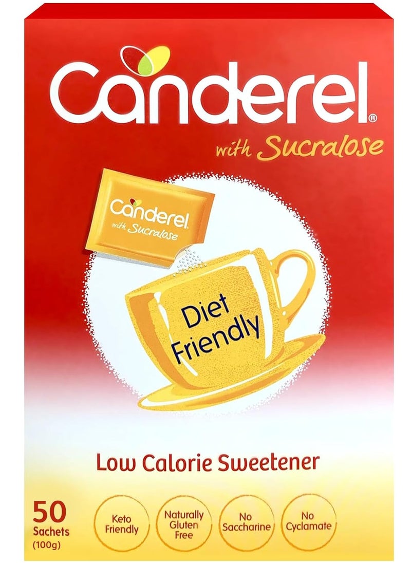 Canderel Sachets With Sucralose Pack Of 50 Sachets  - Image 1