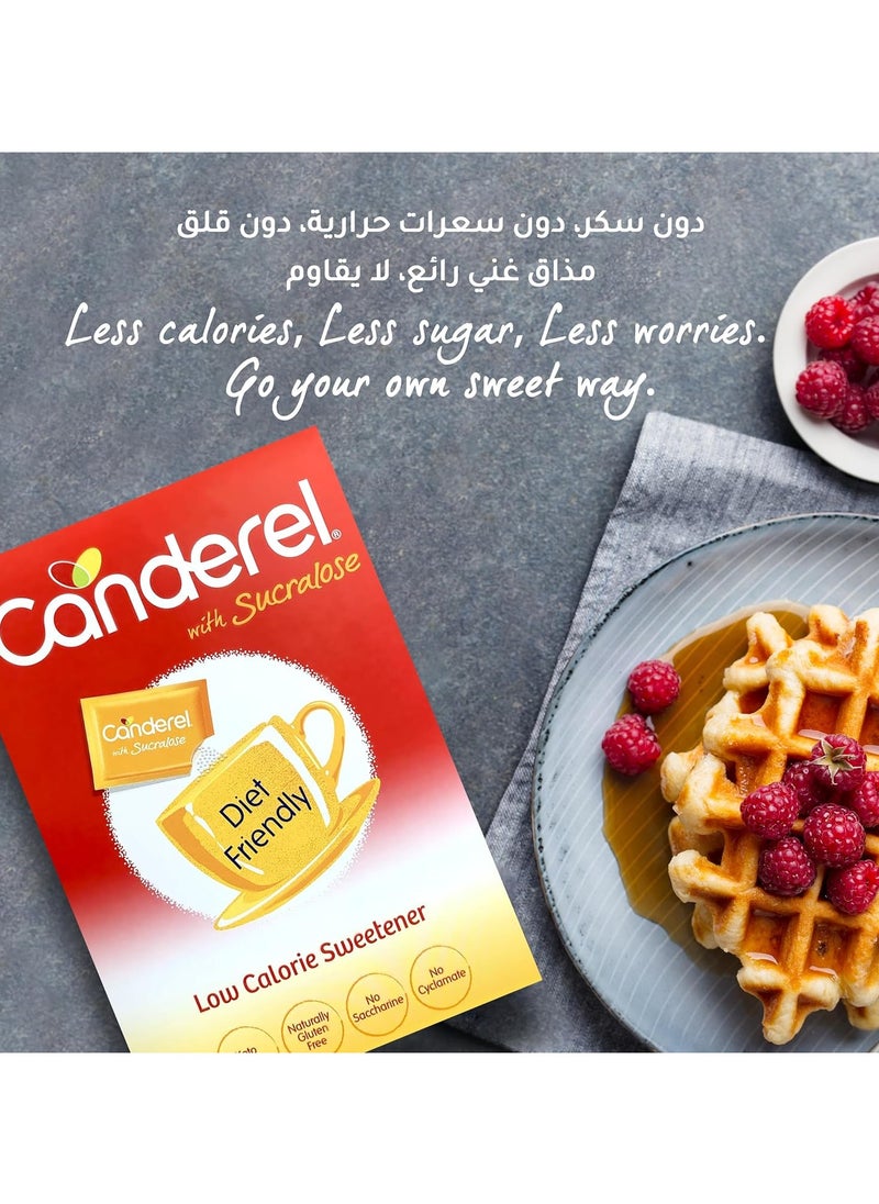 Canderel Sachets With Sucralose Pack Of 50 Sachets  - Image 3