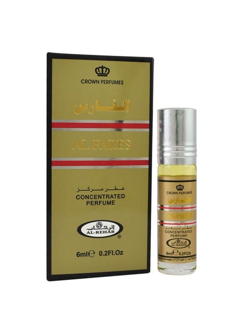 Al Fares 6 ml Perfume Oil by Al Rehab – Roll‑On Attar