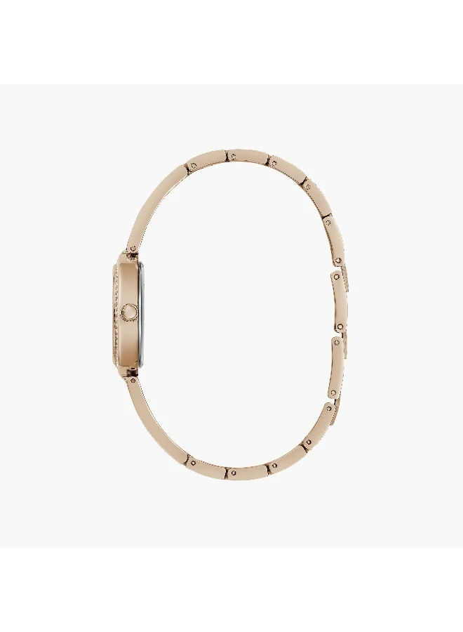 جس Gold Analog Watch for Women