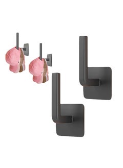 Excefore Hat Rack for Baseball Caps,  Adhesive Hat Hooks for Wall, Strong Hold Hat Hangers, No Drilling Cap Organizer, Hat Hooks for Baseball Caps, Hat Holder Organizer for Wall, Door, Closet, Office 2PCS  - Image 1