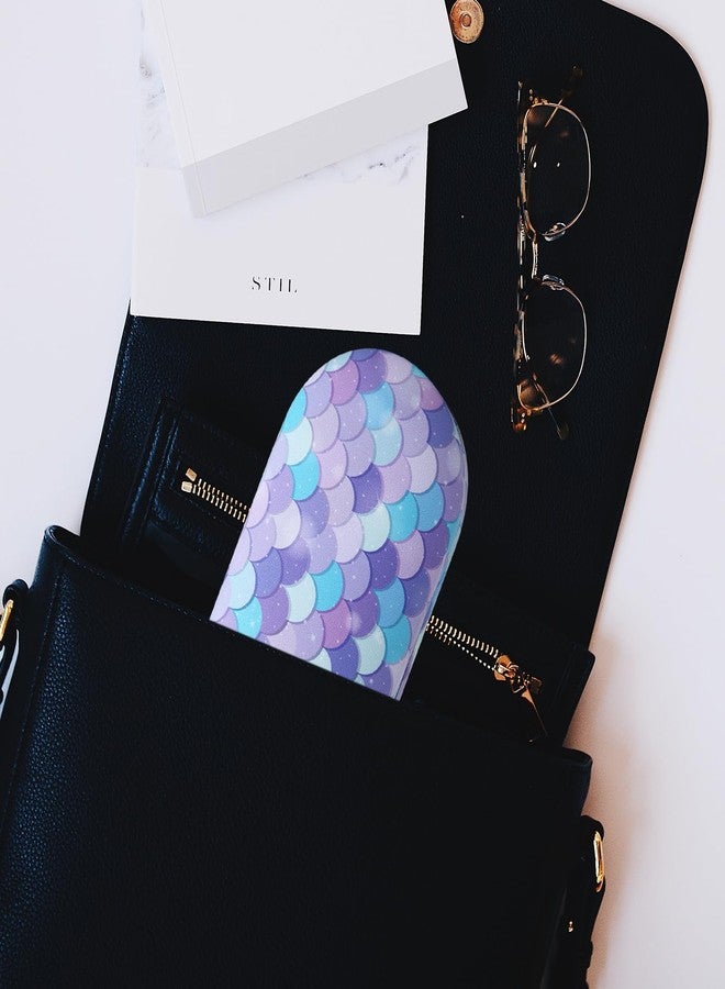 MUDOR 2 in 1 Contact Lens Case, Double Sided Contact Lens Travel Kit Includes Remover Tool with Tweezers,Dual Use Design for Contact Lens case and Glasses case (Scale) - Image 3