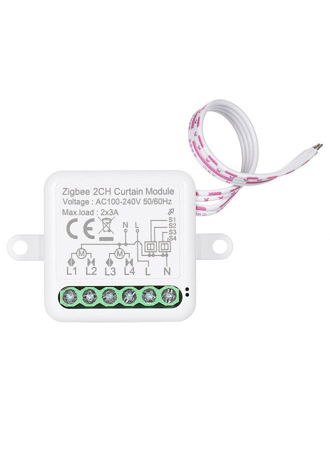 Generic - Zigbee 3.0 Mini Smart Relay WiFi Switch 1 Way DIY Smart Light Switch Module Smart Life App Compatible with Alexa and Google Home - Image 1