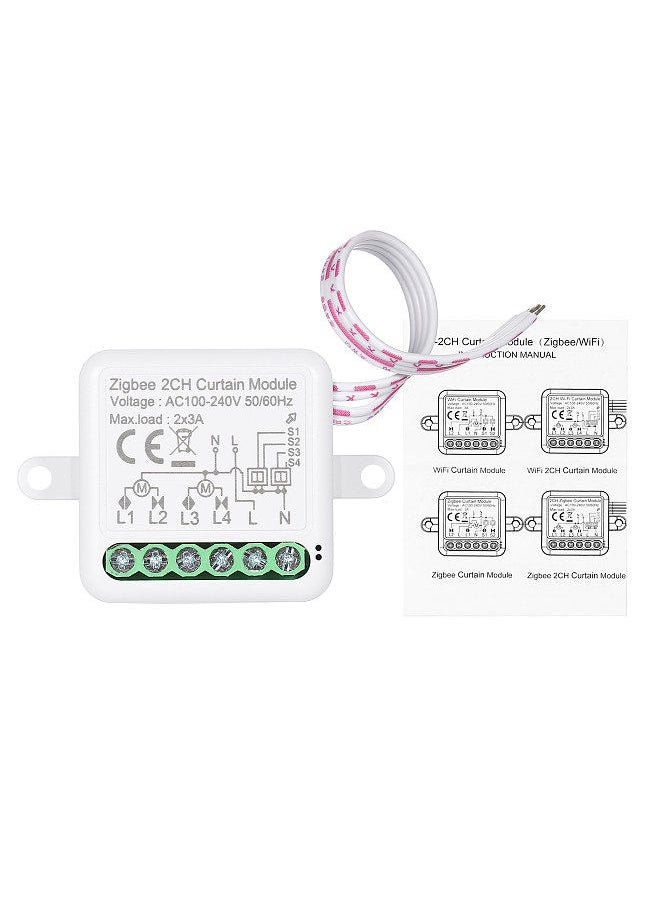 Generic - Zigbee 3.0 Mini Smart Relay WiFi Switch 1 Way DIY Smart Light Switch Module Smart Life App Compatible with Alexa and Google Home - Image 1
