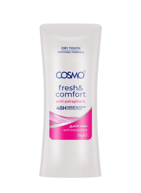 Cosmo Fresh & Comfort Antiperspirant Stick 75ml for Men and Women