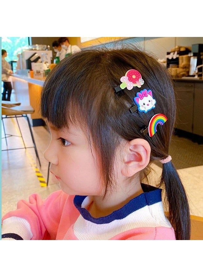 Barakath Girls Hair Accessories Set, 85 Pieces, Colourful Hair Ties and Clips Bundle with Decorative Elements - Image 3