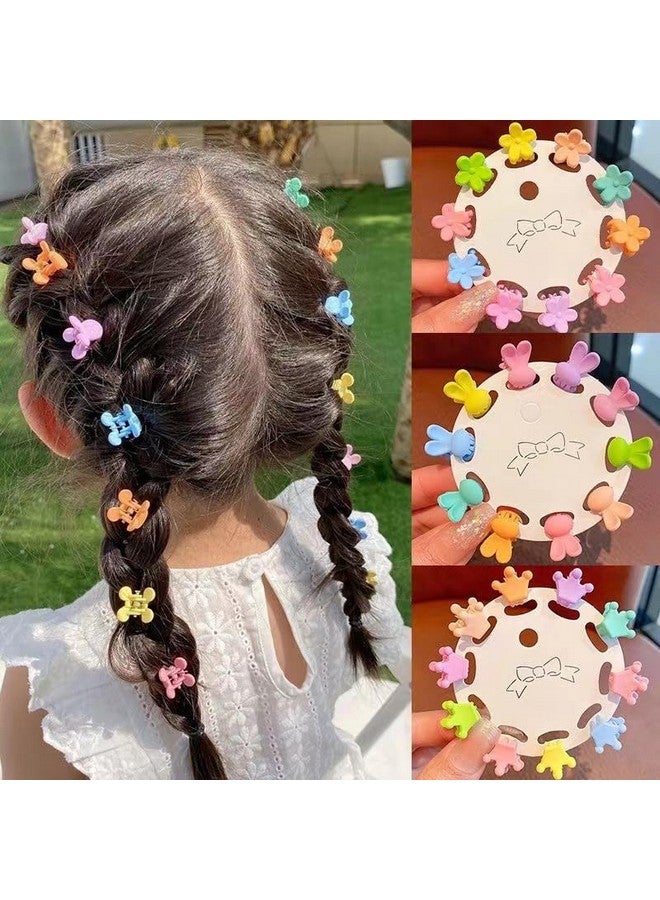 Barakath Girls Hair Accessories Set, 85 Pieces, Colourful Hair Ties and Clips Bundle with Decorative Elements - Image 4