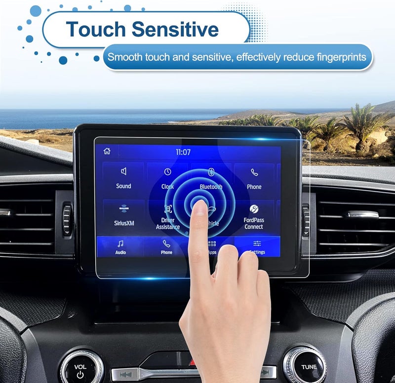 Coleya 2020-2024 Explorer 8-Inch Touchscreen Screen Protector - 9H Tempered Glass - Image 5